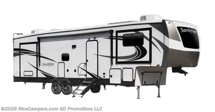 Used 2022 Forest River Sandpiper Luxury 391FLRB available in Russellville, Arkansas