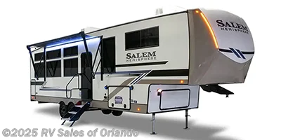 Used 2024 Forest River Salem Hemisphere 375FAM available in Longwood, Florida