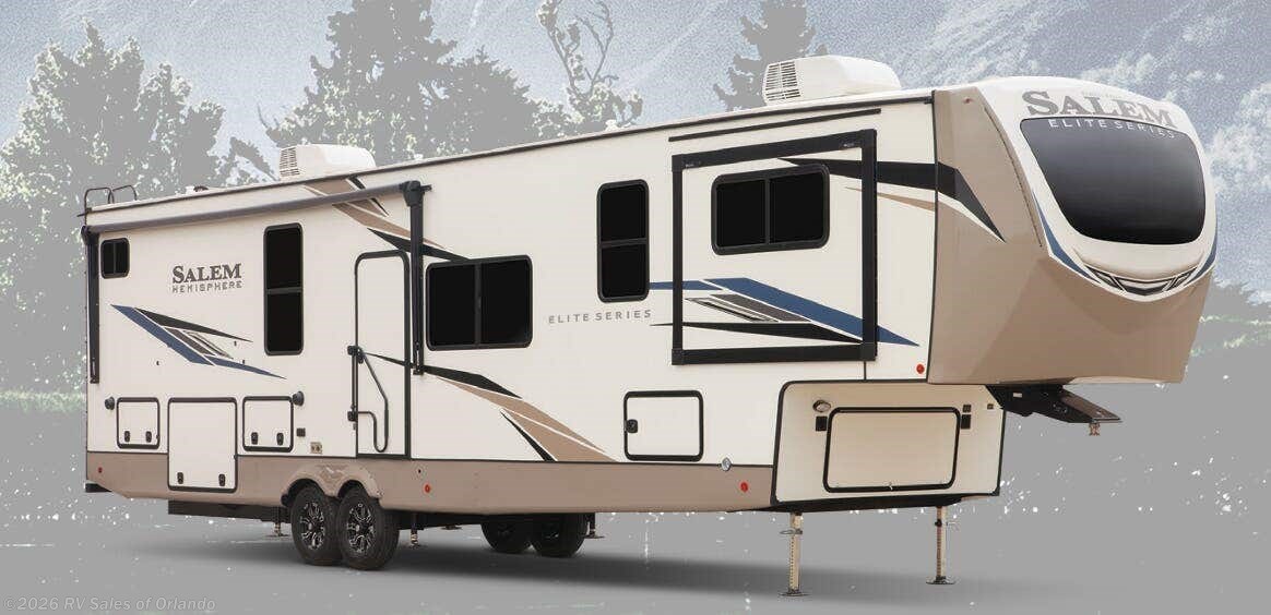 Used 2022 Forest River Salem Hemisphere 378FL available in Longwood, Florida