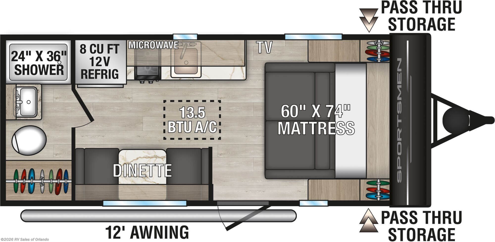 New 2025 K-Z Sportsmen Classic 170MB available in Longwood, Florida