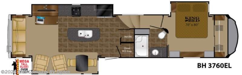 Used 2016 Heartland Bighorn 3760EL available in Marriott-Slaterville, Utah