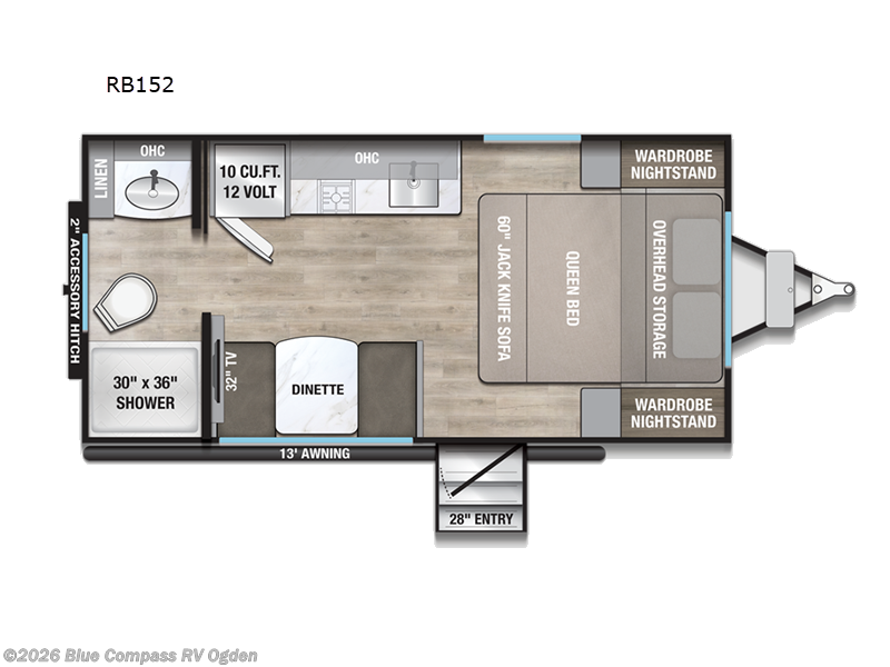 New 2026 Alliance RV Delta Solo RB152 available in Marriott-Slaterville, Utah