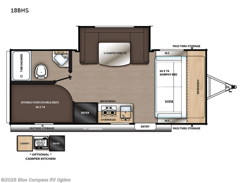 Used 2022 Forest River Aurora 18BHS available in Marriott-Slaterville, Utah