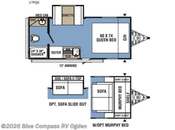 Used 2020 Coachmen Clipper Ultra-Lite 17FQS available in Marriott-Slaterville, Utah
