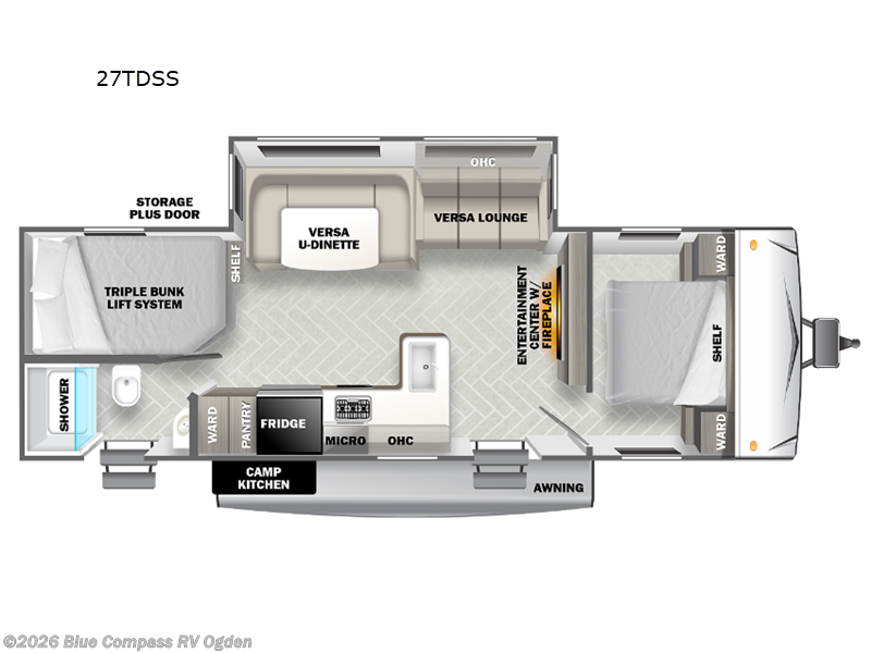 Used 2023 Forest River Salem 27TDSS available in Marriott-Slaterville, Utah