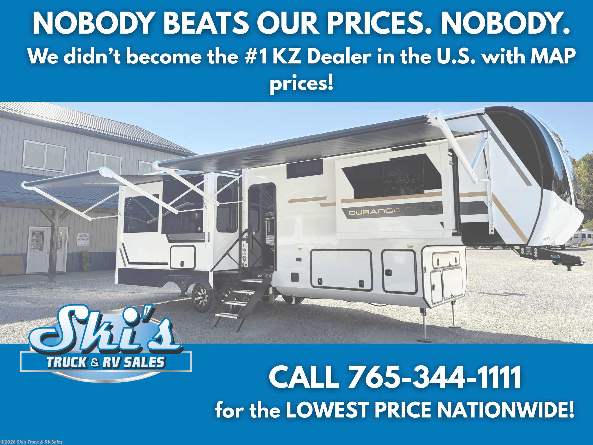 New 2026 K-Z Durango Gold G310RLQ available in Rockville, Indiana