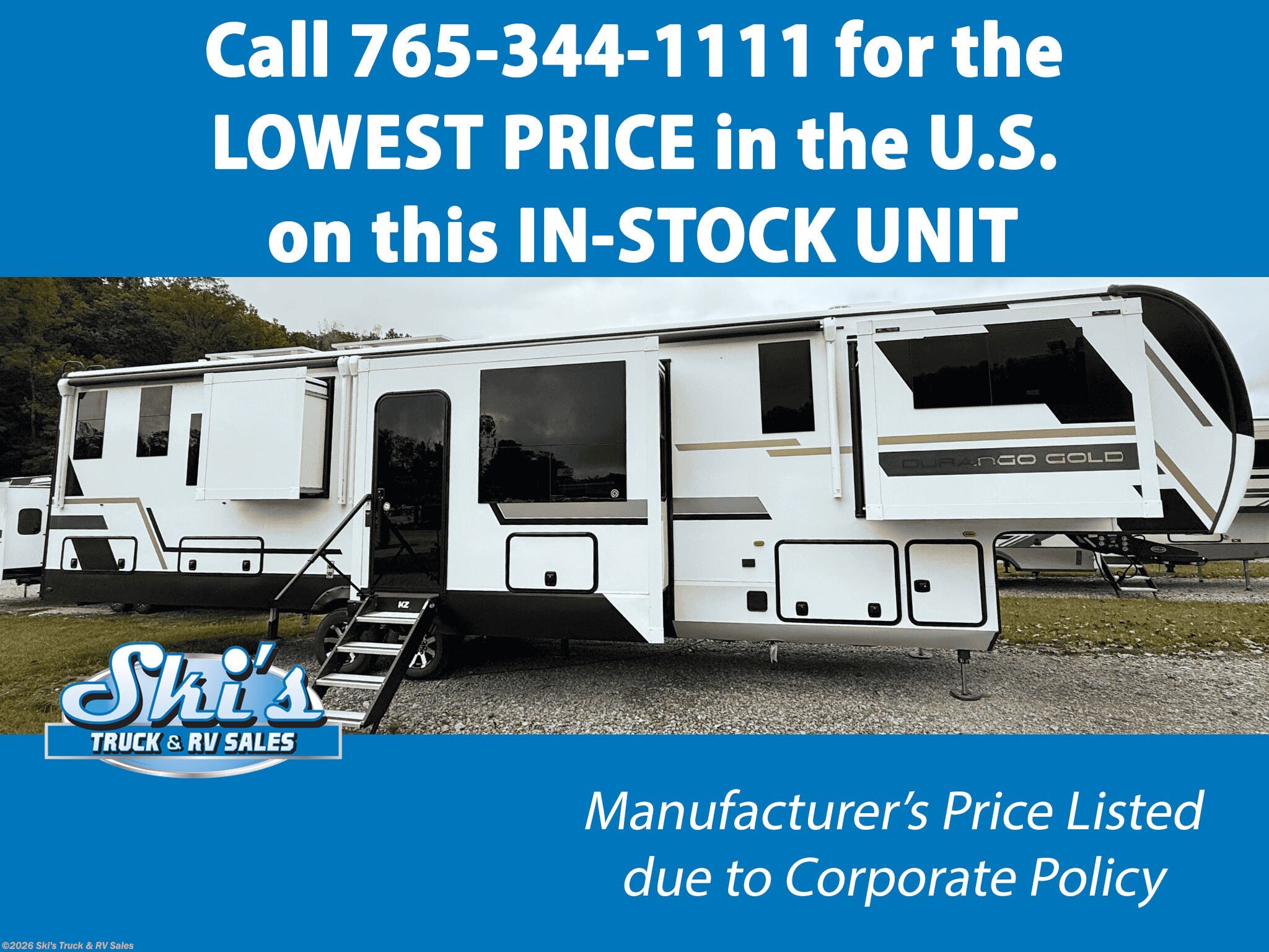 New 2026 K-Z Durango Gold G388FLS available in Rockville, Indiana