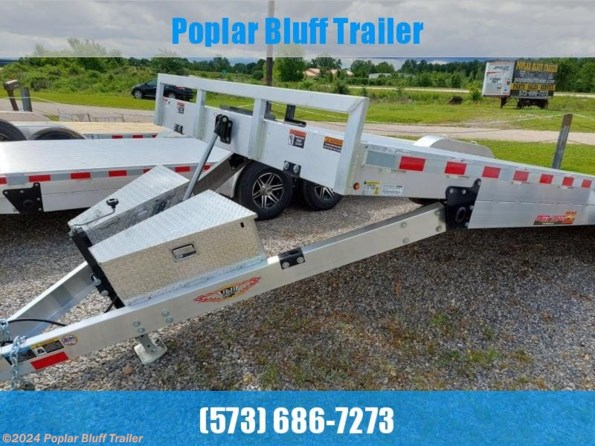 2022 H&H 82x24 Aluminum Electric Tilt Speed Loader Car Haul available in Poplar Bluff, MO