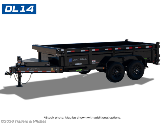 2027 Load Trail DL 83" x 14' Tandem Axle Dump Low-Pro Dump Trailer 2027 Load Trail DL 83" x 14' Tandem Axle Dump Low-Pro Dump Trailer