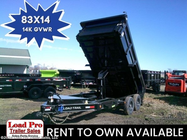 2024 Load Trail 83X14 Low Pro Dump Trailer 14K GVWR available in Clarinda, IA