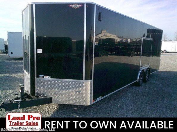 2024 H&H 8.5X24 Extra Tall Enclosed Cargo w/ Escape Door available in Clarinda, IA