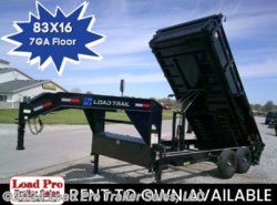 2024 Load Trail DG 83X16 Gooseneck Dump Trailer 14K GVWR 7GA Floor
