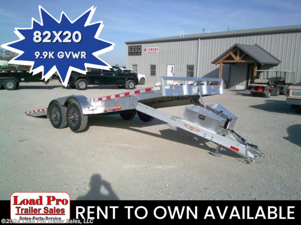 2024 H&H H8220EXA-100 82X20 Aluminum Electric Tilt Speed Loaded available in Clarinda, IA