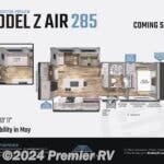 New 2024 Brinkley RV Model Z AIR 285 available in Blue Grass, Iowa