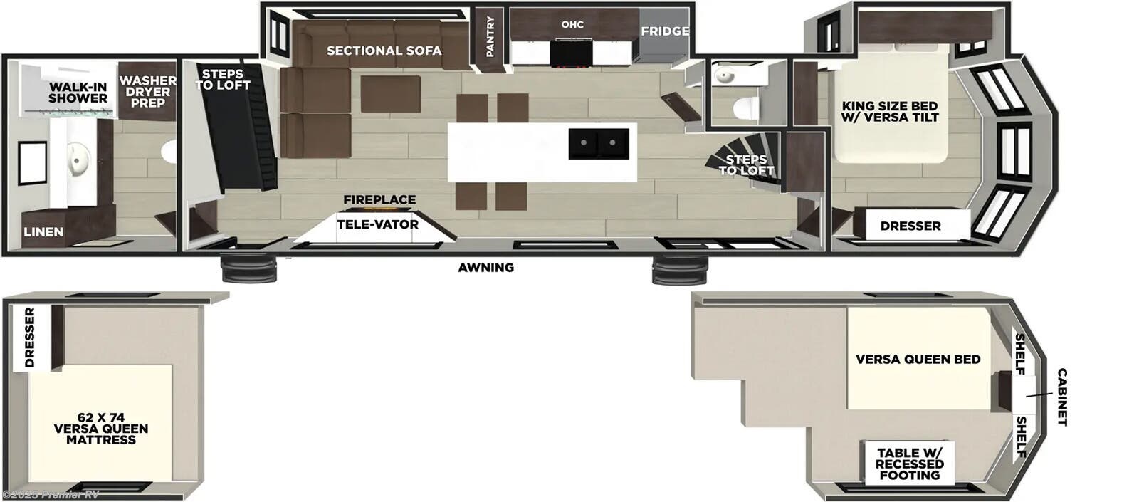 New 2026 Forest River Salem Grand Villa T44ZEN available in Blue Grass, Iowa