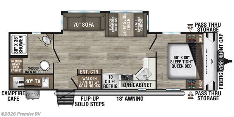 New 2026 Venture RV Stratus SR261VRB available in Blue Grass, Iowa