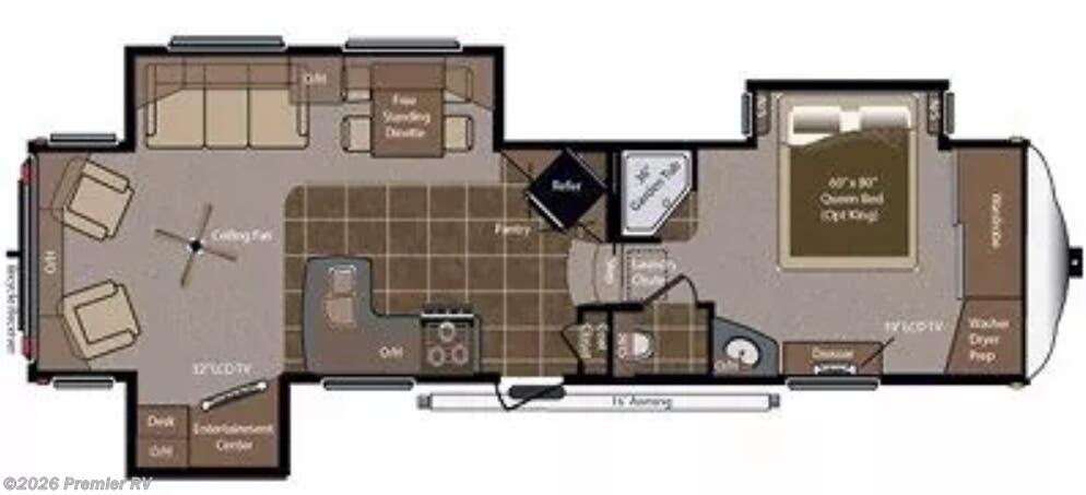 Used 2011 Keystone Montana 3150RL available in Blue Grass, Iowa