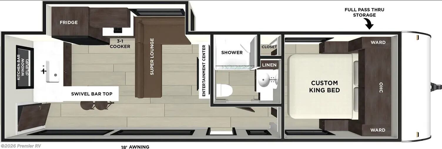 Used 2025 Forest River Wildwood 269VC available in Blue Grass, Iowa