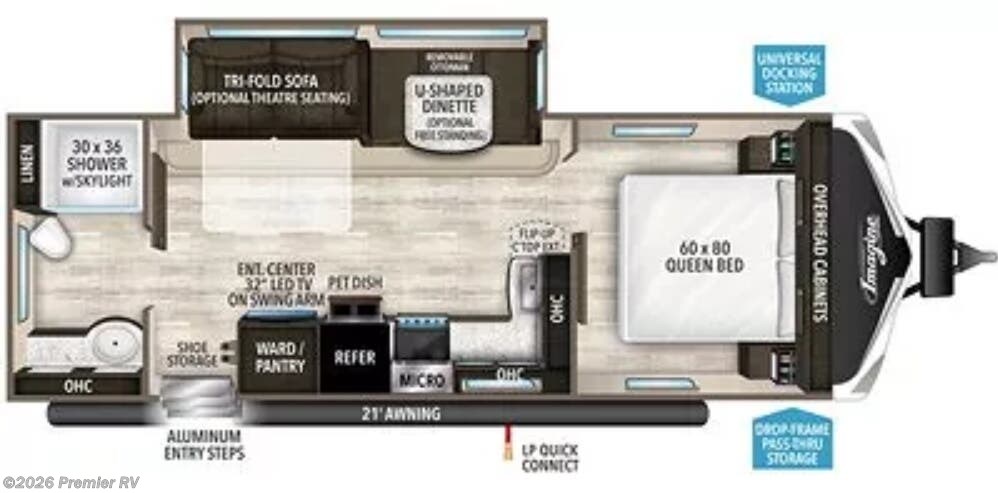Used 2021 Grand Design Imagine 2600RB available in Blue Grass, Iowa