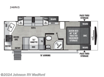 New 2024 Coachmen Freedom Express Ultra Lite 246RKS available in Medford, Oregon