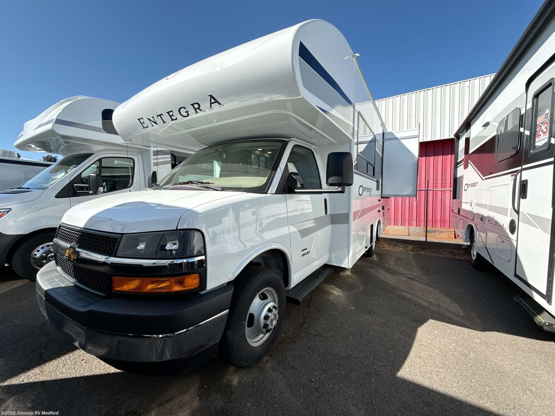 New 2026 Entegra Coach Odyssey 22C available in Medford, Oregon