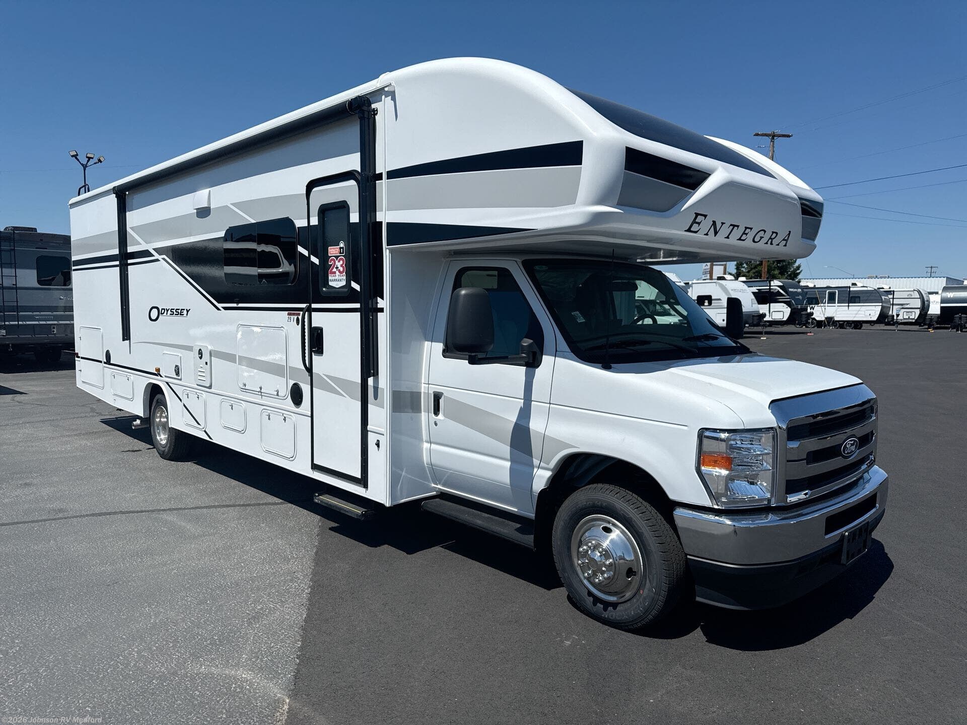 New 2027 Entegra Coach Odyssey 29V available in Medford, Oregon