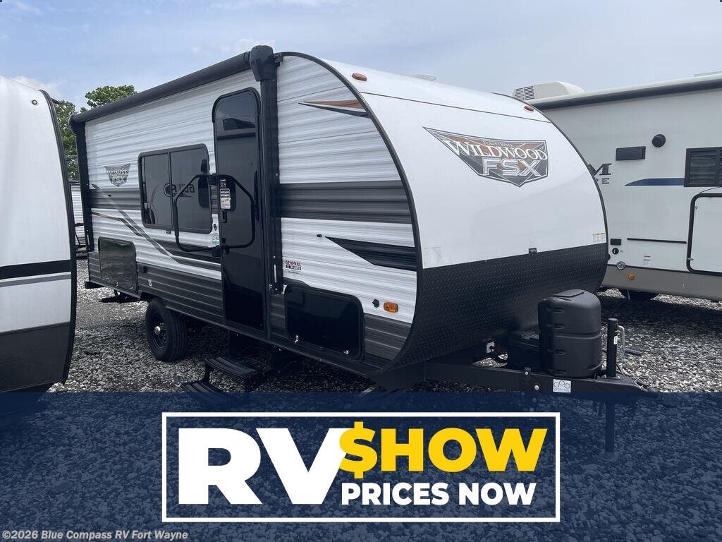 Used 2024 Forest River Wildwood FSX 179DBK available in Columbia City, Indiana