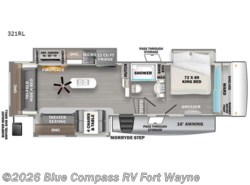 Used 2022 Forest River Sierra Luxury 321RL available in Columbia City, Indiana