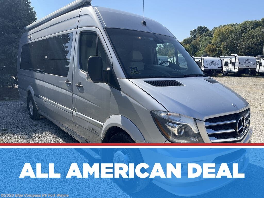 Used 2015 Airstream Interstate Lounge Dual Wardrobe available in Columbia City, Indiana