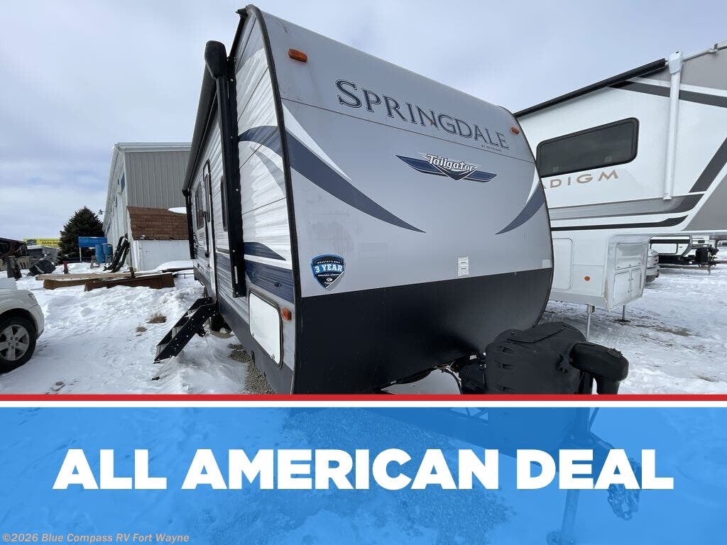 Used 2021 Keystone Springdale Tailgator 27TH available in Columbia City, Indiana