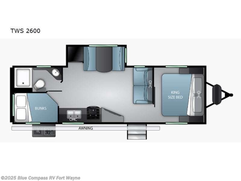 Used 2021 Cruiser RV Twilight Signature TWS 2600 available in Columbia City, Indiana