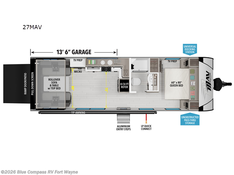New 2026 Grand Design Momentum MAV 27MAV available in Columbia City, Indiana