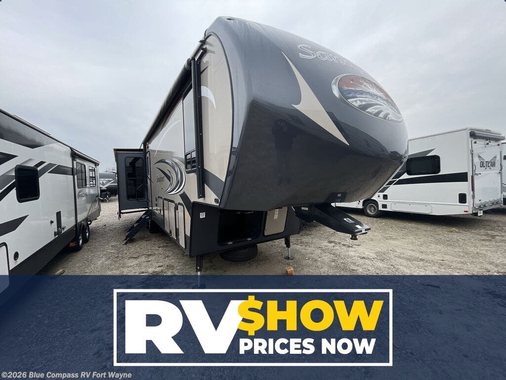 Used 2015 Forest River Sandpiper 35ROK available in Columbia City, Indiana