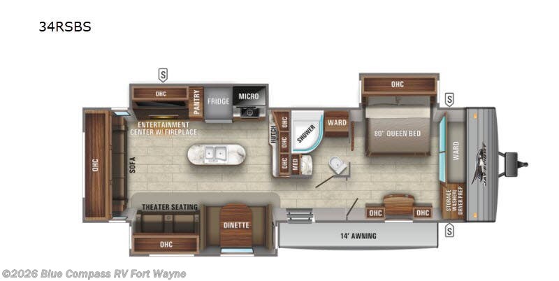 Used 2021 Jayco Jay Flight 34RSBS available in Columbia City, Indiana
