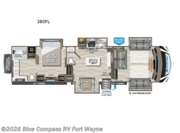 Used 2023 Grand Design Solitude 380FL available in Columbia City, Indiana