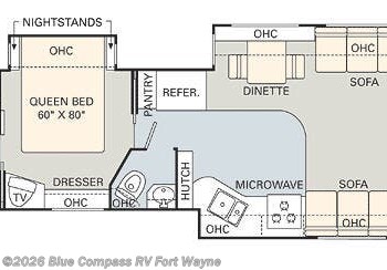 Used 2005 Monaco RV Diplomat 40DST available in Columbia City, Indiana