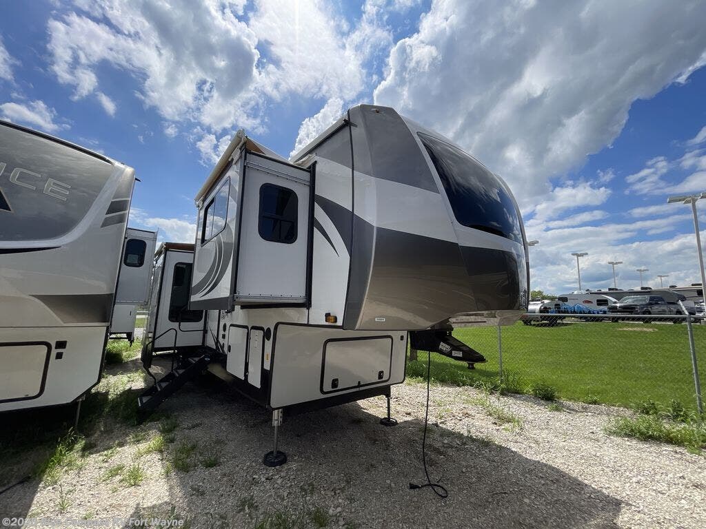 Used 2022 Forest River Sandpiper Luxury 379FLOK available in Columbia City, Indiana