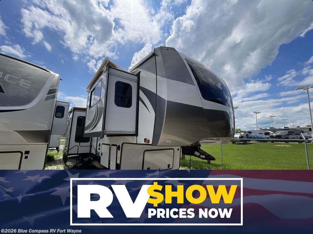 Used 2022 Forest River Sandpiper Luxury 379FLOK available in Columbia City, Indiana