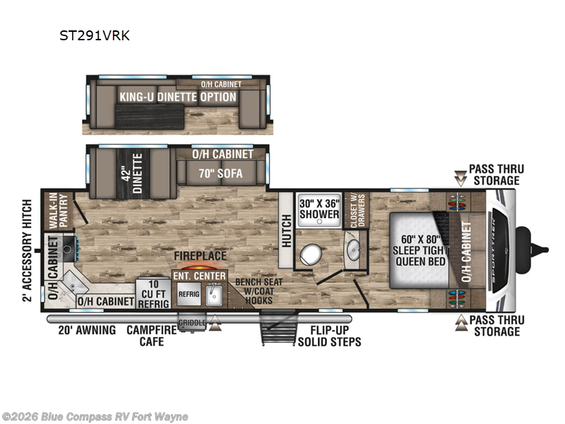Used 2023  Venture RV SportTrek ST291VRK by Venture RV from Blue Compass RV Fort Wayne in Columbia City, IN