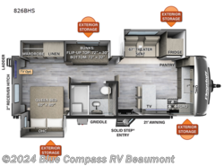 New 2023 Forest River Flagstaff Classic 826BHS available in Vidor, Texas