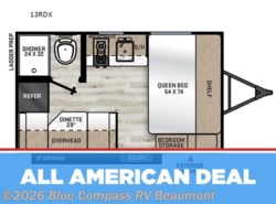 New 2026 Forest River Aurora Light 13RDX available in Vidor, Texas