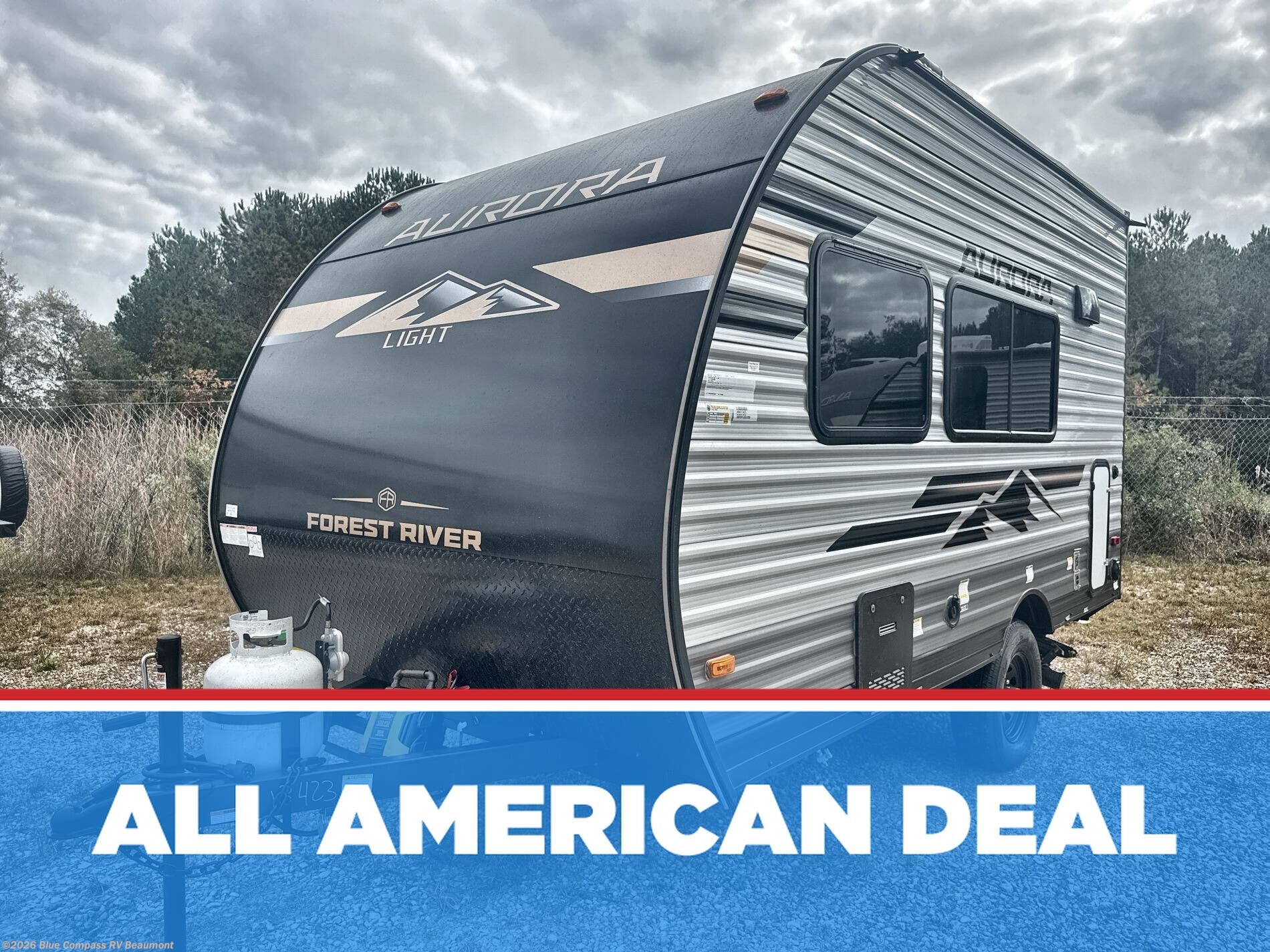 New 2026 Forest River Aurora Light 13RKX available in Vidor, Texas