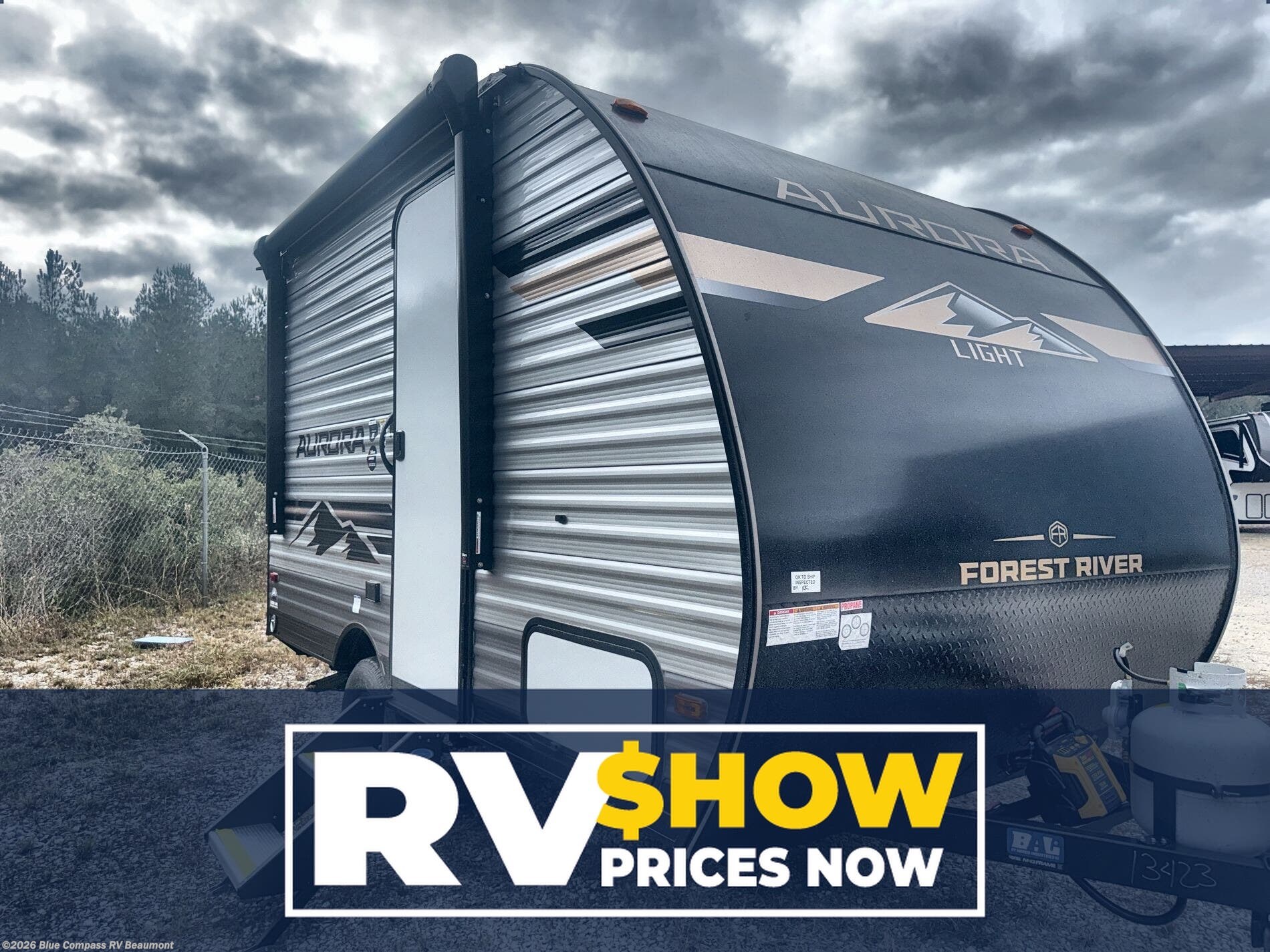 New 2026 Forest River Aurora Light 13RKX available in Vidor, Texas