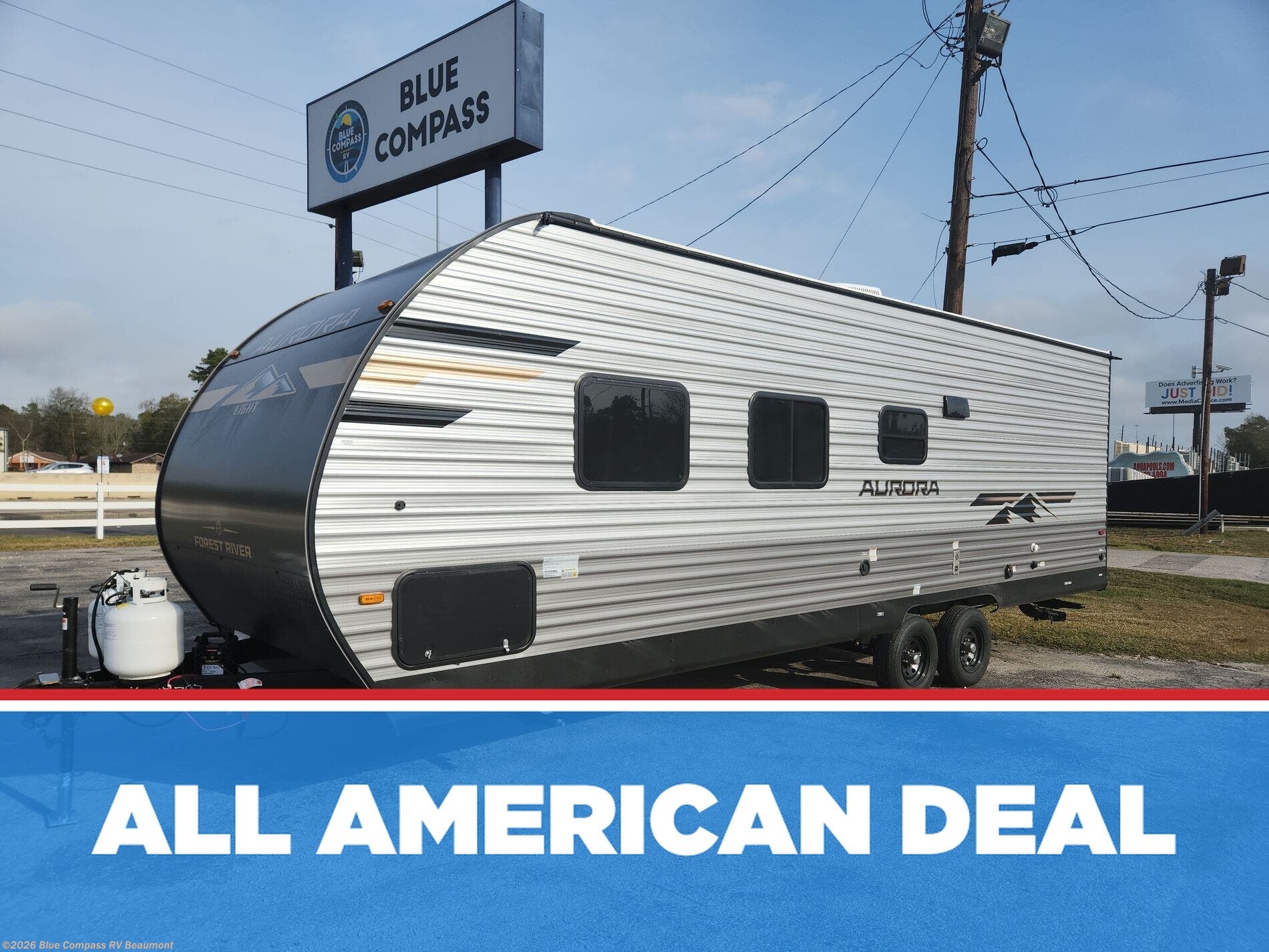New 2026 Forest River Aurora Light 26BH available in Vidor, Texas