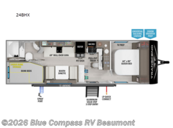 New 2026 Grand Design Transcend Xplor 24BHX available in Vidor, Texas