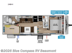 New 2026 Grand Design Transcend Xplor 24BHX available in Vidor, Texas
