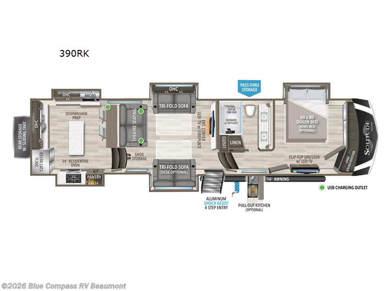 Used 2023 Grand Design Solitude 390RK available in Vidor, Texas