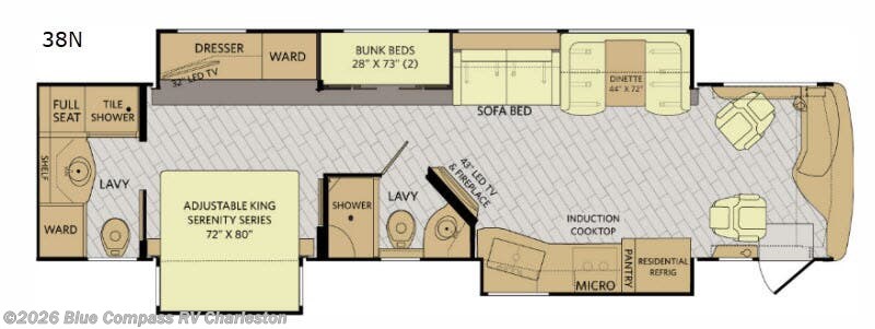 Used 2018 Fleetwood Discovery 38N available in Ladson, South Carolina