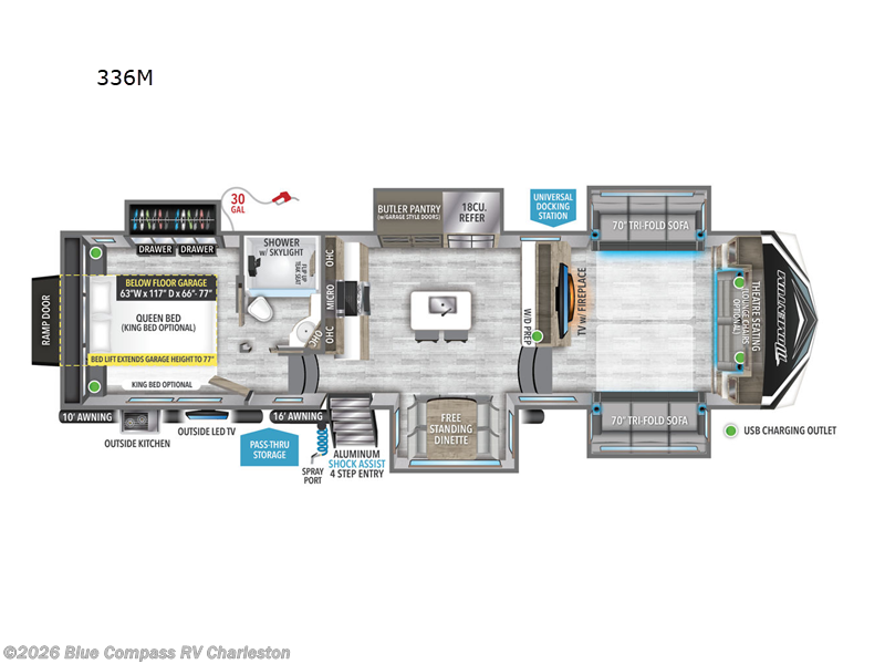 Used 2023 Grand Design Momentum M-Class 336M available in Ladson, South Carolina
