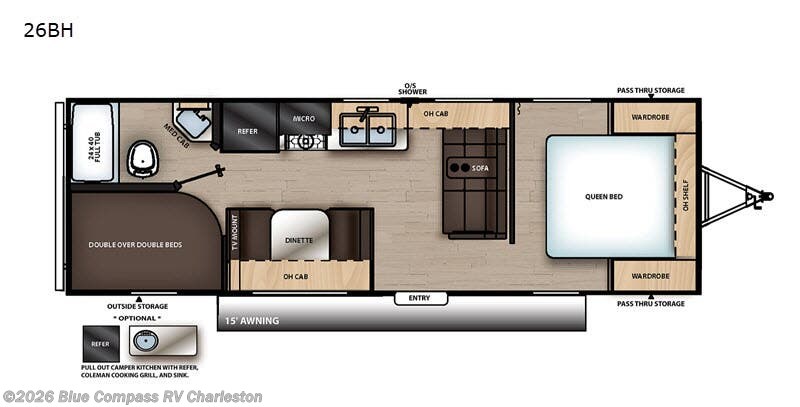 Used 2020 Forest River Aurora 26BH available in Ladson, South Carolina